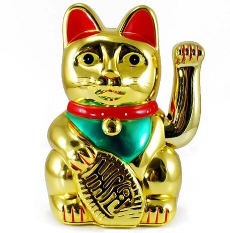 Статуетка на котка Maneki neko